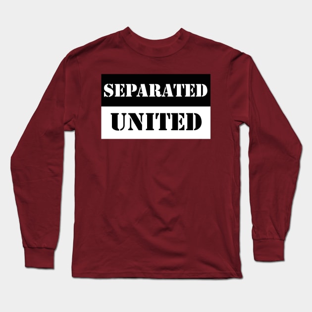 Separated United Long Sleeve T-Shirt by mastyle